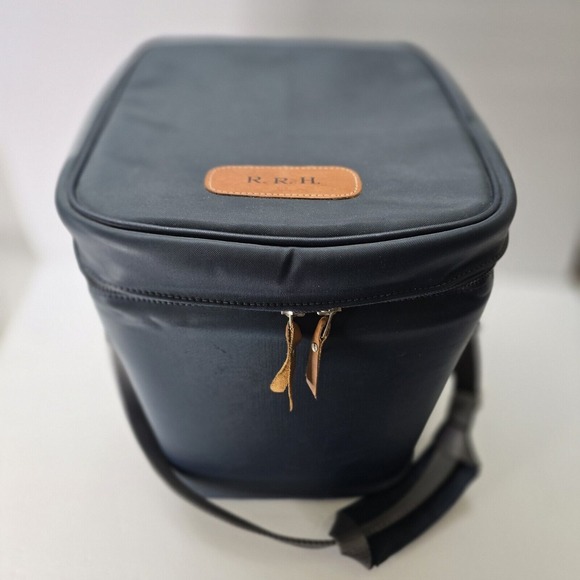 Vintage Jon Hart NAVY Insulated Cooler ICE CHEST‎ Canvas - Picture 5 of 15